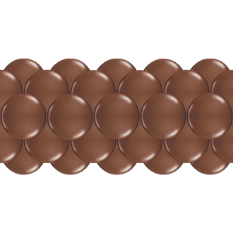 Luftballongirlanden-Set Braun ab 3 m