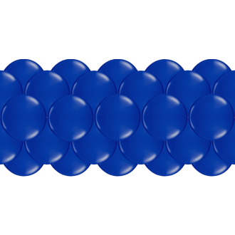 Luftballongirlanden-Set Dunkelblau ab 3 m