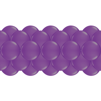 Luftballongirlanden-Set Violett ab 3 m
