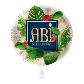 Folienballons Abitur - Tolle Leistung Ø 45 cm