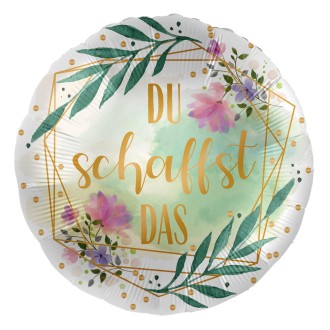 Folienballons - Du Schaffst Das Ø 45 cm