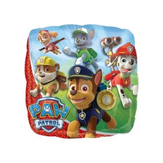 Folienballon PAW Patrol - Helfer auf vier Pfoten Ø 45 cm (Viereckig) Folienballon PAW Patrol - Helfer auf vier Pfoten Ø 45 cm (Viereckig)