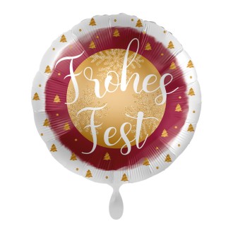 Folienballons Weihnachten - Weihnachtsabend Ø 45 cm