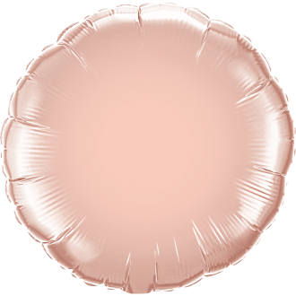 Folienballon Rund - Rose Gold Ø 70 cm
