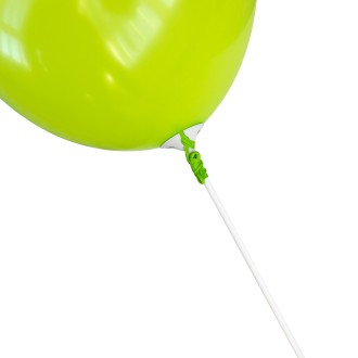 100 kinderfreundliche Ballonstäbe - Papier