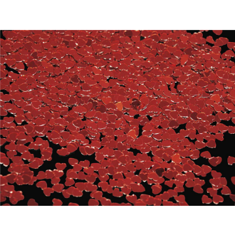 Konfetti Herzen Rot - Ø 12 mm