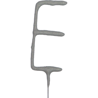 Wunderkerze Buchstabe - E