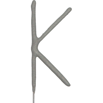 Wunderkerze Buchstabe - K