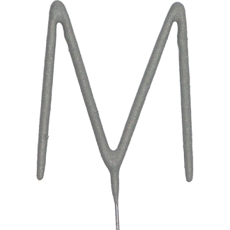 Wunderkerze Buchstabe - M