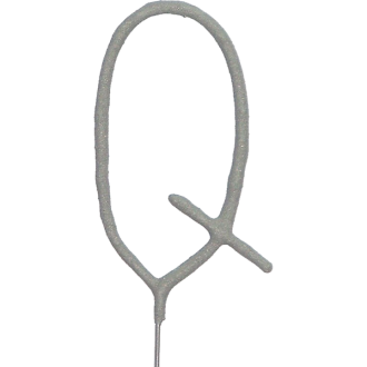 Wunderkerze Buchstabe - Q