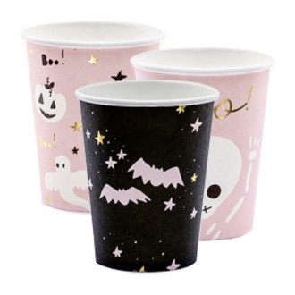 Partybecher Halloween - Mix - XL 6 Stück