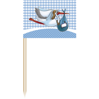 Flaggen-Picker Storch - Boy