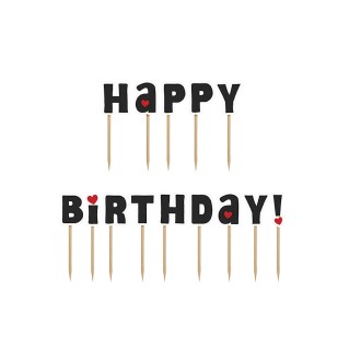 Kuchendeko - Happy Birthday (Herzen)
