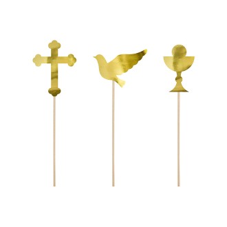 Kuchendeko - Heilige Symbole - XL 3 Stück