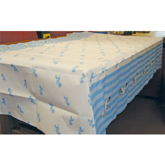 Tischdecke Storch - Boy - 180 cm x 120 cm