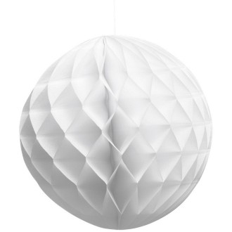 Wabenball Weiß Ø 25 cm