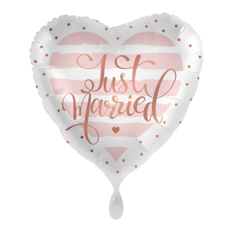 1 Balloon - Just Married Rose - ENG