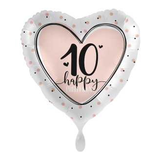 1 Balloon - Lovely Birthday 10 - ENG