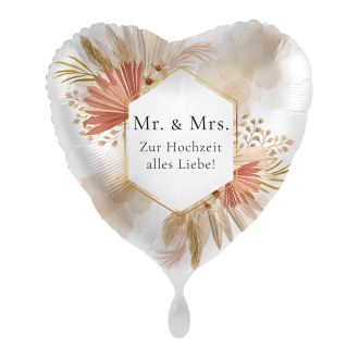 1 Balloon - Bohemian Florals Wedding - GER