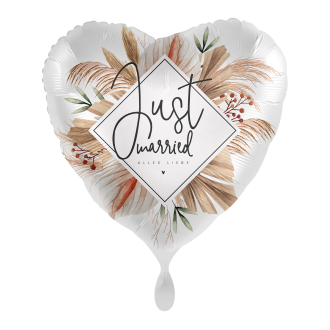 1 Balloon - Natural Pampas Wedding - GER