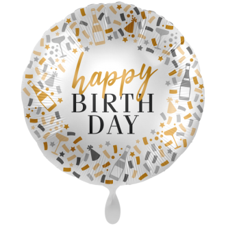 1 Balloon XXL - Hello Happy Birthday