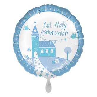 1 Ballon - Communion Church Blue