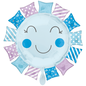 1 Ballon XXL - Baby Boy Sunshine