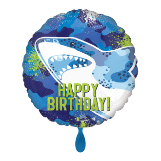 1 Balloon - Shark Birthday