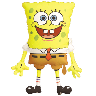 1 Ballon XXL - Spongebob Schwammkopf