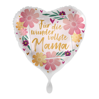1 Ballon - Für die wundervollste Mama