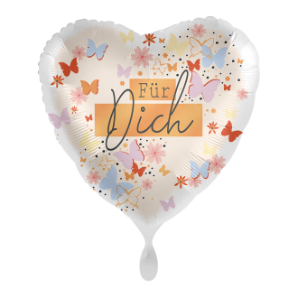 1 Ballon - Für Dich Butterflies