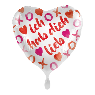 1 Balloon - XOXO Love - GER