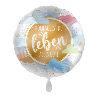 1 Ballon - Hoch sollst Du leben