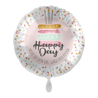 1 Balloon - Happy Day Cake - GER