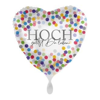 1 Balloon - Confetti Birthday - GER