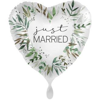 1 Balloon XXL - Natural Greenery Wedding - ENG