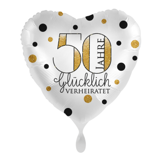 1 Ballon - 50 Jahre Glücklich