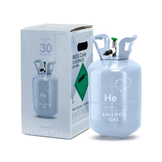 1 Heliumbehälter 30 - Helium für Luftballons - 0,20m³