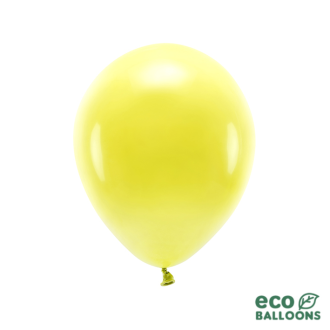 10 ECO-Luftballons - Ø 30cm - Yellow