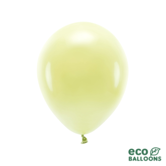 100 ECO-Luftballons - Ø 30cm - Light Yellow
