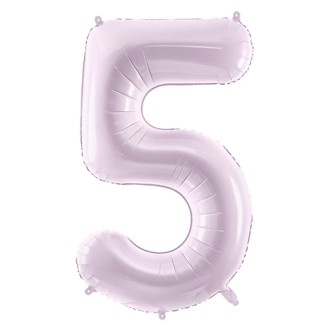 1 Balloon XL - Zahl 5 - Lila