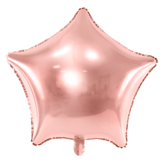 1 Ballon XXL - Stern - RoseGold