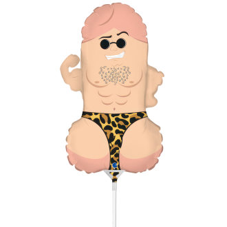 10 Miniballoons Airfilled - Mr. D (Unverpackt)