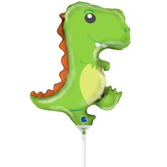 10 Miniballoons Airfilled - Dinosaur (Unverpackt)