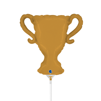 10 Miniballoons Airfilled - Golden Cup (Unverpackt)