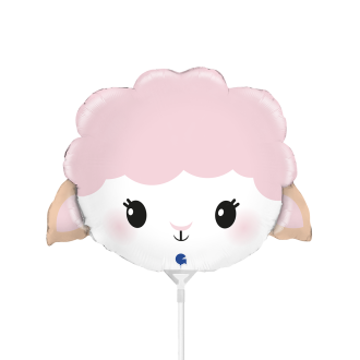 10 Miniballoons Airfilled - Cute Sheep (Unverpackt)