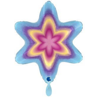 1 Balloon XL - Star Lilac Aura