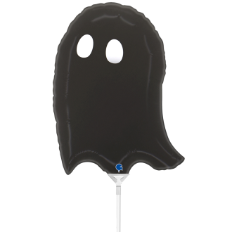 10 Miniballoons Airfilled - Dark Lil` Ghost mini (Unverpackt)