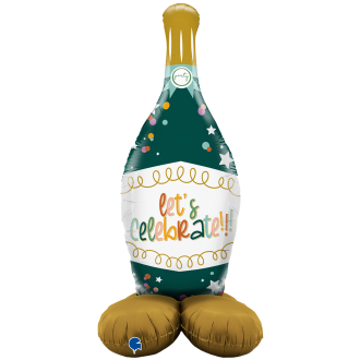 1 Balloon XXL - The Standups - Bottle Lets Celebrate