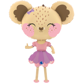 1 Balloon XXL - Pet Walker - Mouse Ballerina